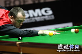 马克威廉姆斯在比赛中专注击球