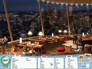 西雅图夜景城市风光