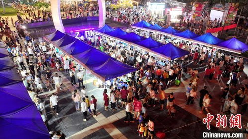 温江夜市活动现场