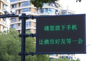 城市道路安全宣传标语展示图