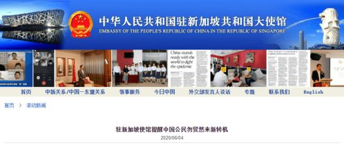 中国驻外使馆发布的交通安全提示公告