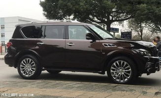 英菲尼迪QX80发动机舱展示