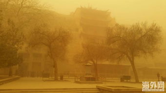 自驾敦煌突遇沙尘暴，白天秒变黑夜！我的惊魂旅程全记录