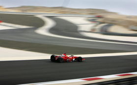 F1巴林站比赛现场