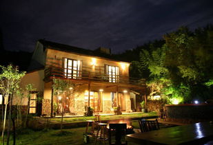 湖州莫干山黑白三角屋网红拍照点