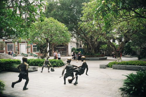 鼓浪屿人山人海的小路