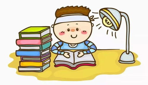 完成作业后开心的学生