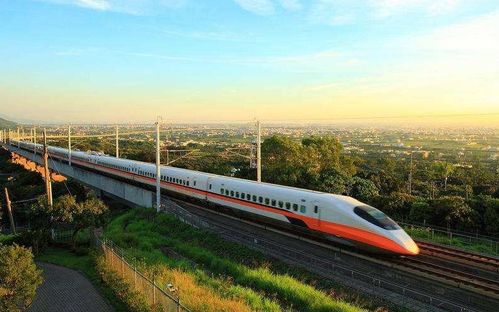 高铁穿越城市乡村