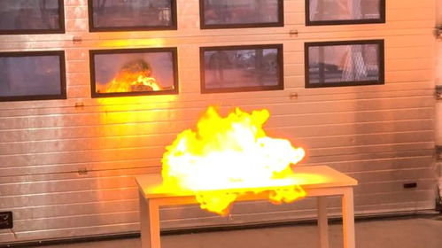 卡式炉爆炸实验现场