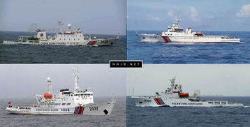 中国海警船巡逻钓鱼岛海域