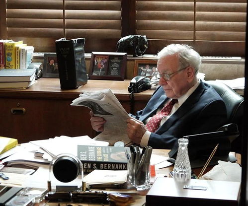 巴菲特日常生活照