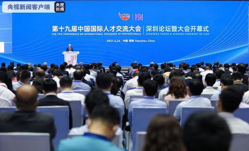 国际人才交流峰会现场