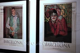 毕加索亚洲展览海报宣传图