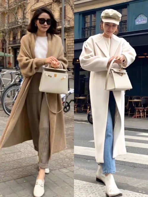 街头时尚与极简穿搭对比图
