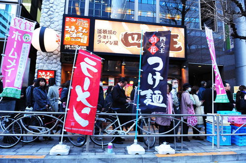 街头冷饮店排队场景