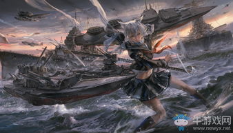 宁芙在战场上的背影