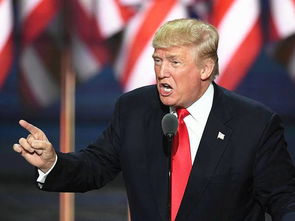 特朗普演讲照片