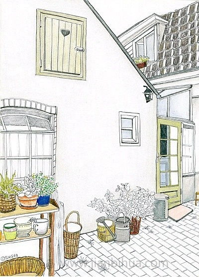 一个人在咖啡馆安静看书的画面