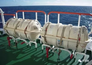 救生衣与救生艇示意图