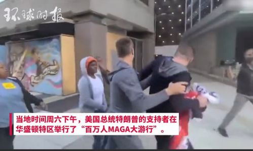 特朗普支持者与抗议者街头对峙