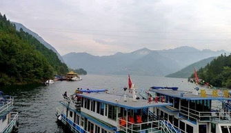 目击者描述贵州黔西游船倾覆现场图