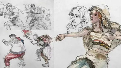 郑灵华临终前绘制的铅笔画