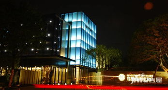 杭州西湖边高档酒店外景图