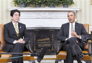 日美经贸官员在华盛顿会谈现场