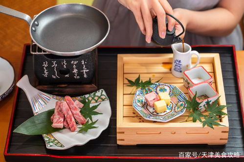 我们在日料店用餐的照片