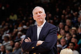 波波维奇在办公室中翻阅比赛录像资料