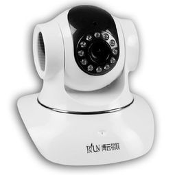 景区监控摄像头和智能监测系统示意图