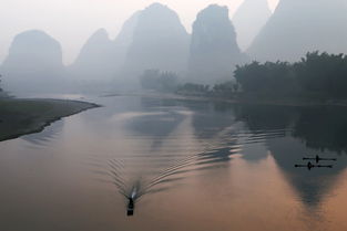 漓江晨曦 山水如画