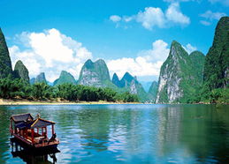 桂林市区俯瞰美景图