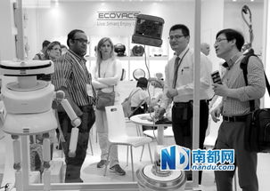 广交会现场展示的智能家电与机器人技术