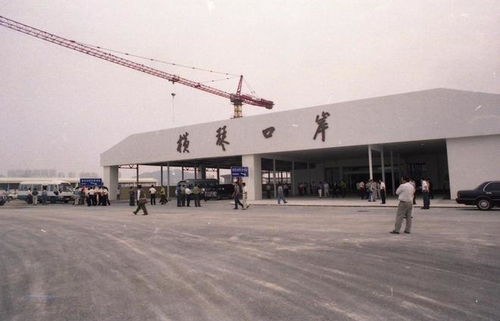 横琴口岸繁忙车流实拍图