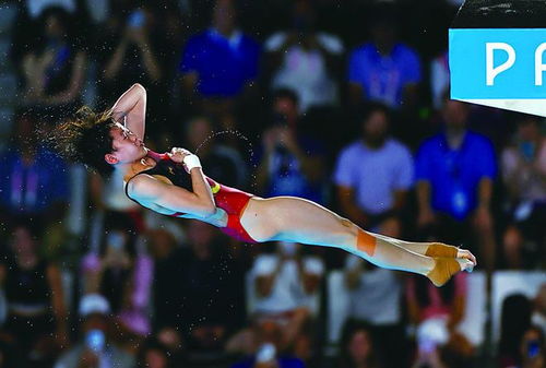 全红婵在巴黎奥运会比赛中