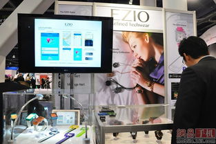 智能穿戴设备展示图