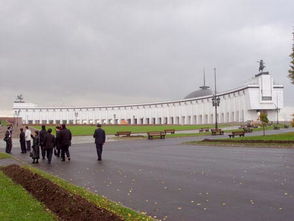 莫斯科卫国战争纪念馆内的中俄纪念展板