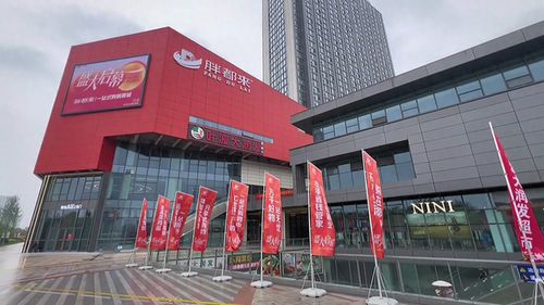 浙江胖都来商场开业活动现场照片