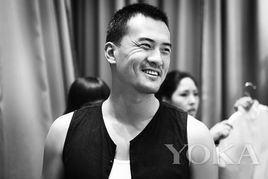 何洁与赫子铭舞台互动