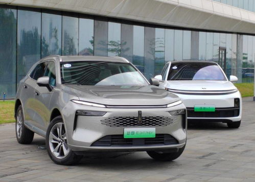 理想L7智能焕新版蓝灰色外观