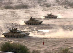 印度军队演习现场图