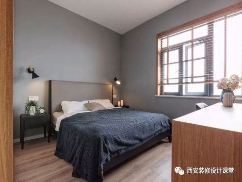 极简风格的卧室布置