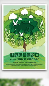 古树保护宣传海报示意图