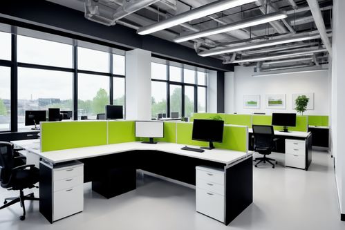 办公室内员工与HR沟通场景