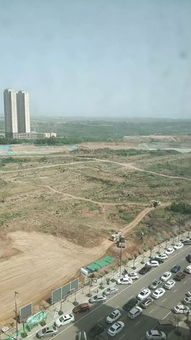 施工现场拍摄到的“黄金土”区域