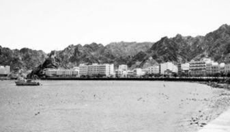 阿曼首都马斯喀特的城市风光