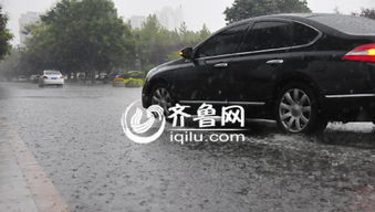 出租车在暴雨中疾驰