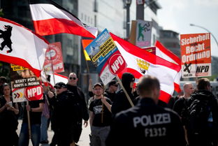 柏林街头市民接受采访场景