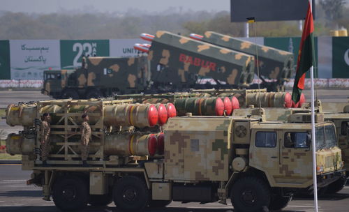 巴基斯坦防空部队雷达监控画面